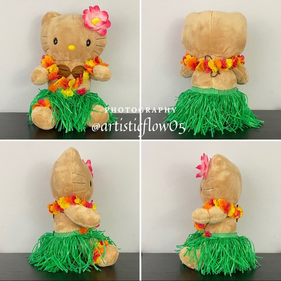 NEW RARE Limited Ed. 2008 Sanrio Build-A-Bear Workshop Tropical Hello Kitty NWOT - Picture 10 of 10